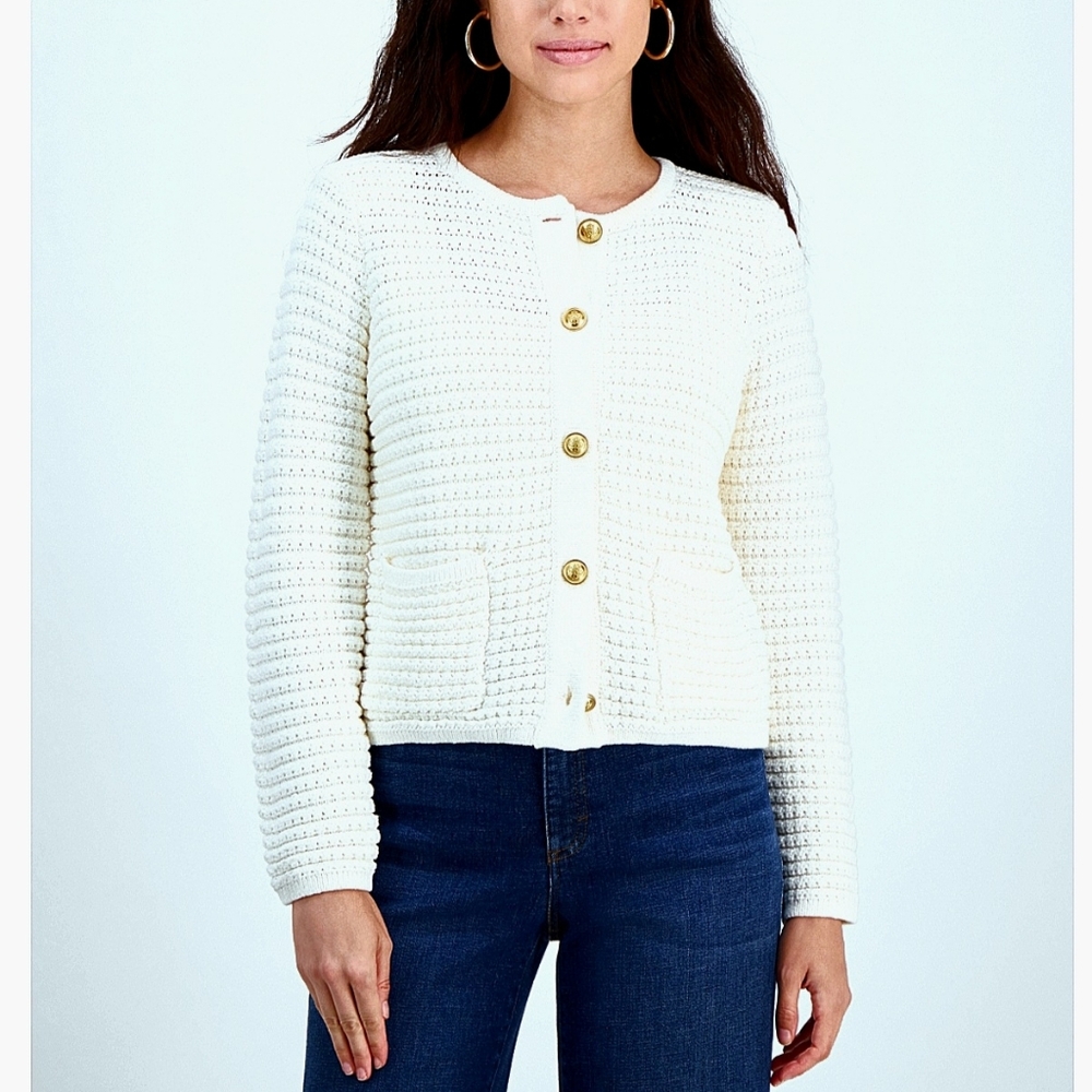 New With tags Button-Up Cardigan